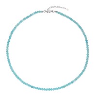 Amazonite Silver Necklace