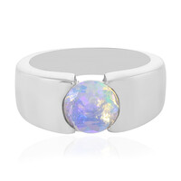 Welo Opal Silver Ring