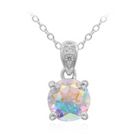 Moonlight Topaz Silver Necklace