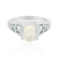 Welo Opal Silver Ring