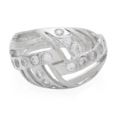 Zircon Silver Ring