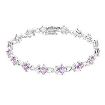 Amethyst Silver Bracelet