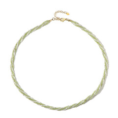 Peridot Silver Necklace