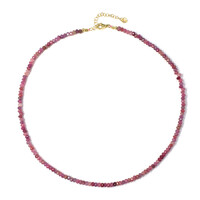 Mozambique Ruby Silver Necklace