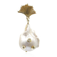 Freshwater pearl Silver Pendant (TPC)
