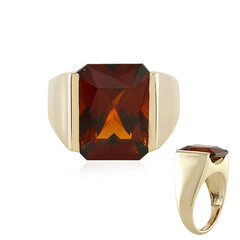 14K Hessonite Garnet Gold Ring (de Melo)