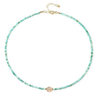 Sunstone Silver Necklace