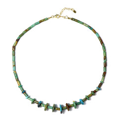 Kingman Turquoise Silver Necklace