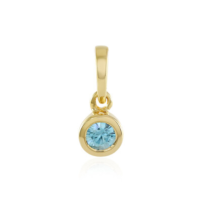 Ratanakiri Zircon Silver Pendant