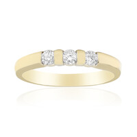 9K SI1 (G) Diamond Gold Ring