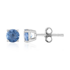 Colour Change Fluorite Silver Earrings