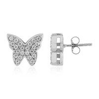 Zircon Silver Earrings