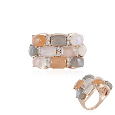 Silver Moonstone Silver Ring (KM by Juwelo)