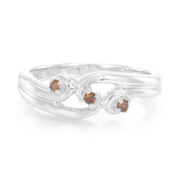 Fancy Diamond Silver Ring