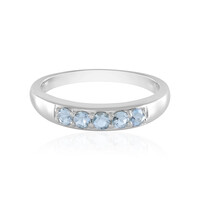 Santa Maria Aquamarine Silver Ring