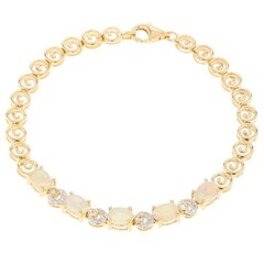 Welo Opal Silver Bracelet