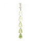 Cuprian Tourmaline Silver Pendant