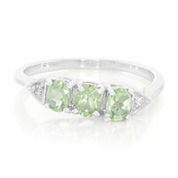 Russian Apatite Silver Ring