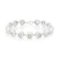Romanian Spectrolite Silver Bracelet