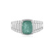 Grandidierite Silver Ring