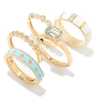 Sky Blue Topaz Silver Ring