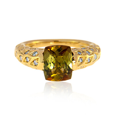 14K Andalusite Gold Ring (de Melo)