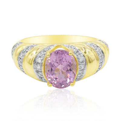 9K Patroke Kunzite Gold Ring (de Melo)