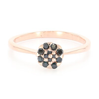 Fancy Diamond Silver Ring
