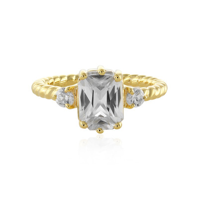 Zircon Silver Ring