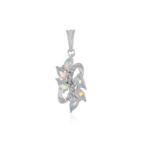 Welo Opal Silver Pendant