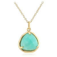 Amazonite Silver Necklace