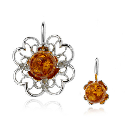 Baltic Amber Silver Pendant (dagen)
