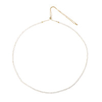 Rainbow Moonstone Silver Necklace