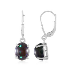 Mezezo Opal Silver Earrings