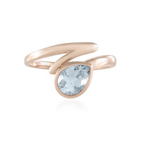 9K Brazilian Aquamarine Gold Ring (KM by Juwelo)