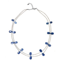 Kyanite Silver Necklace