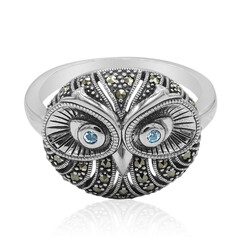 Sky Blue Topaz Silver Ring