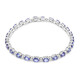 10K AAA Tanzanite Gold Bracelet