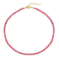 Rhodonite Silver Necklace