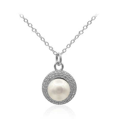 Freshwater pearl Silver Necklace