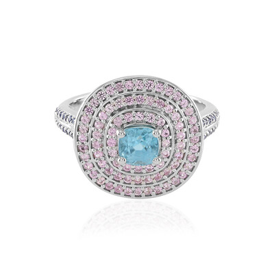 Ratanakiri Zircon Silver Ring (Adela Silber)