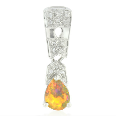 Welo Opal Silver Pendant