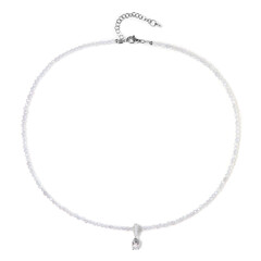 Zircon Silver Necklace