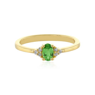 Tsavorite Silver Ring