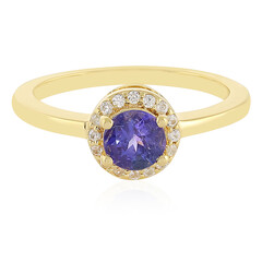 Tanzanite Silver Ring