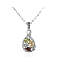 Citrine Silver Necklace