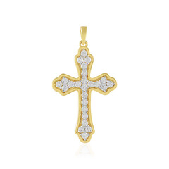 Zircon Silver Pendant