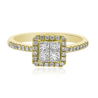 14K SI1 (H) Diamond Gold Ring (CIRARI)