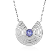 Tanzanite Silver Necklace (de Melo)