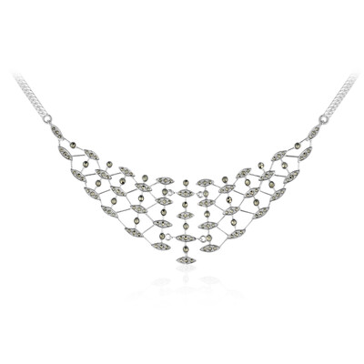 Marcasite Silver Necklace (Annette classic)